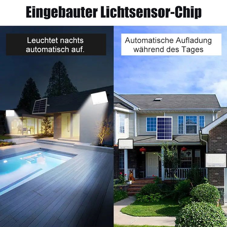 Solar-LED-Gartenleuchte für draußen