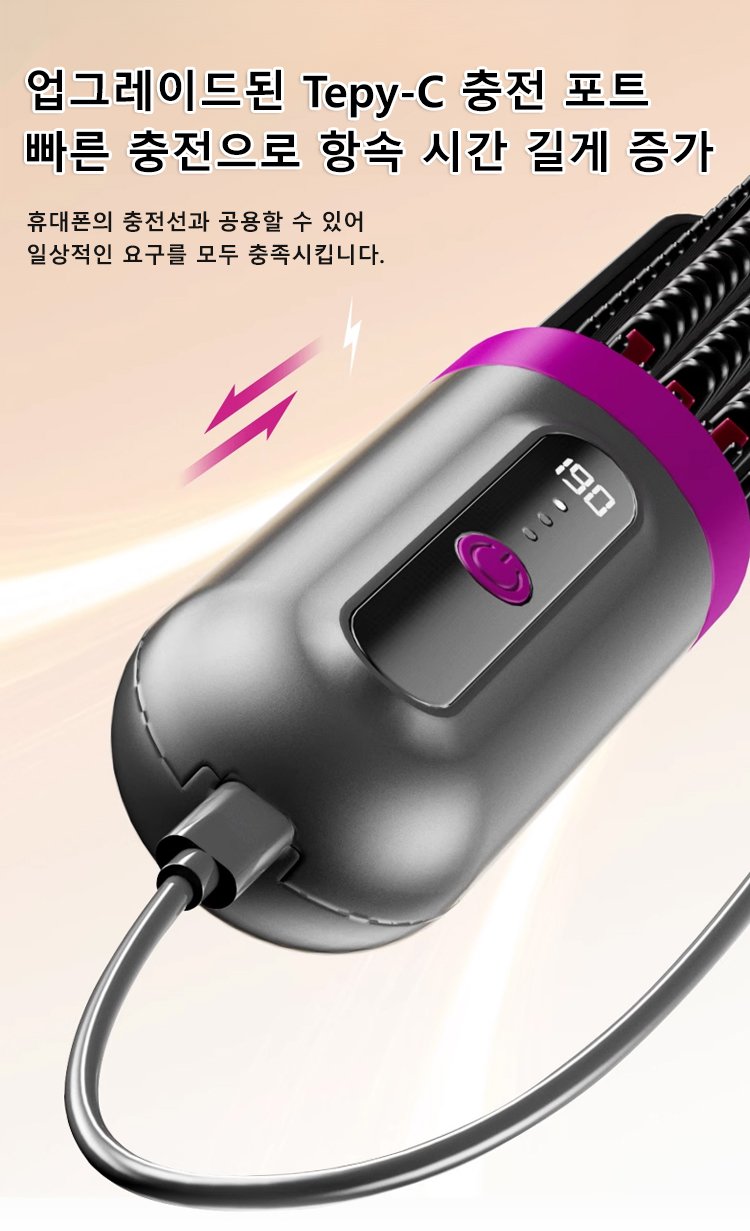 간편한 버튼 조작과 인체공학적 디자인