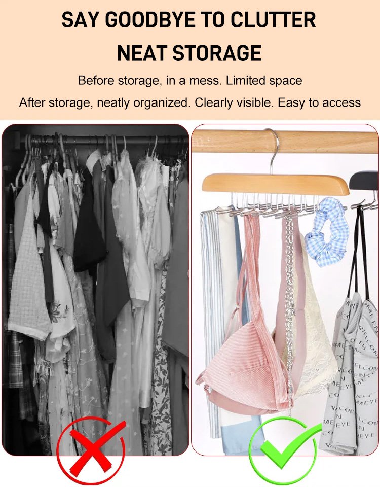  Tiktok hot sale. Multifunctional non-slip storage hangers