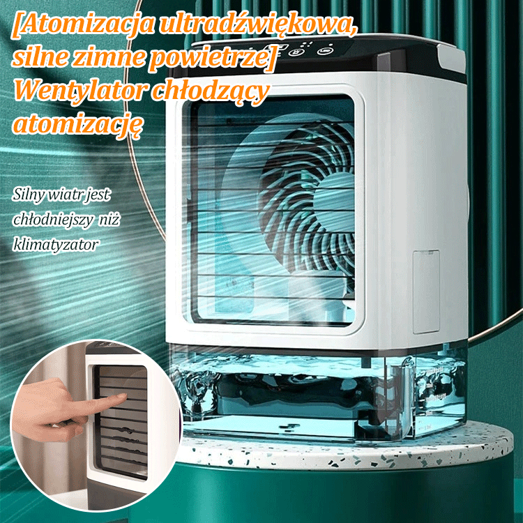 atomizowany wentylator chłodzący   