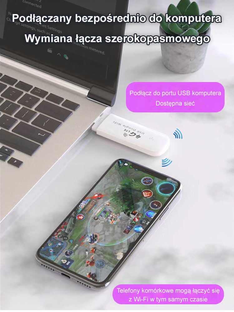 przenośny bezprzewodowy router Wi-Fi