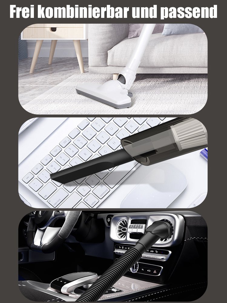 Integrierter kabelloser Handstaubsauger zum Saugen und Wischen