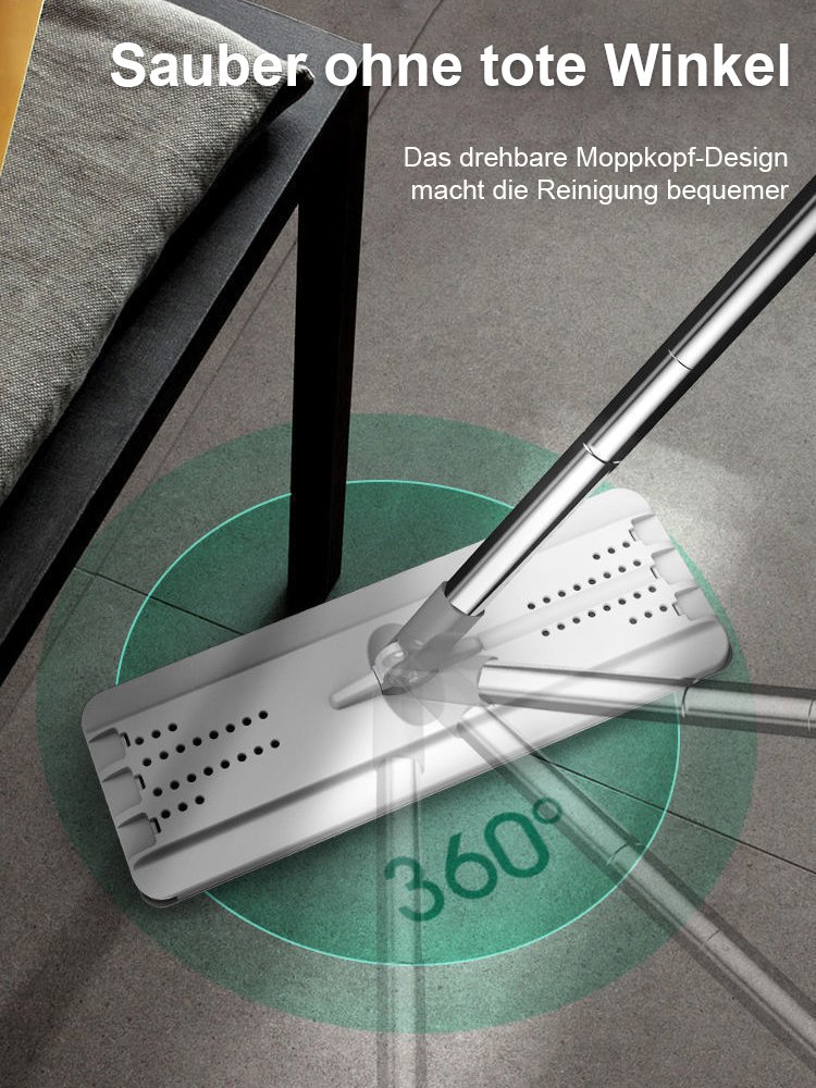 Selbstreinigendes, handwaschfreies Mopp-Set