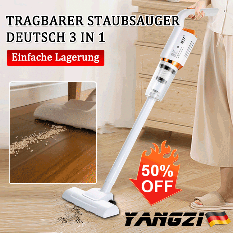 Deutscher 3-in-1-Handstaubsauger