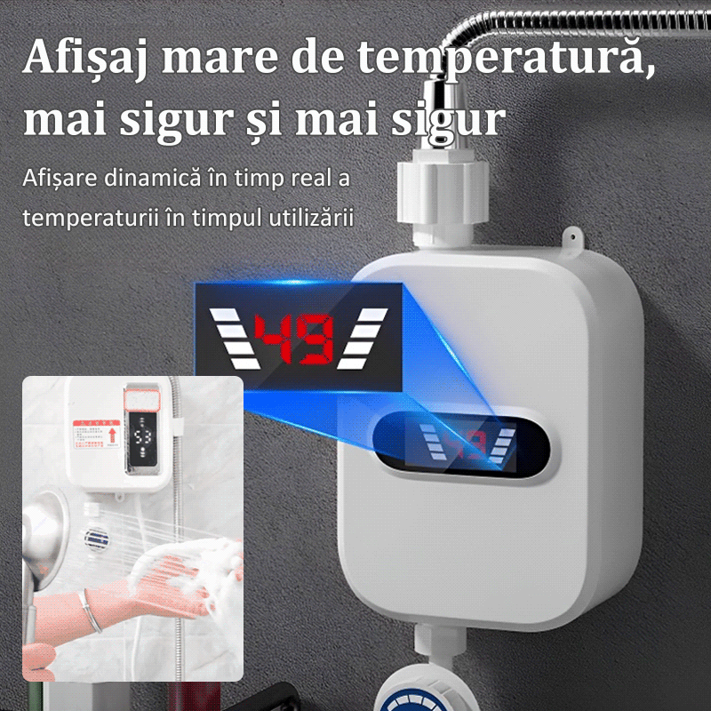 Boiler cu apă caldă instantanee și temperatură constantă