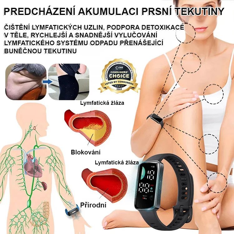 Ultrazvukový elektronický náramek na hubnutí