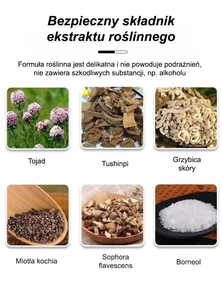 7-dniowy bezbolesny ziołowy krem do usuwania modzeli