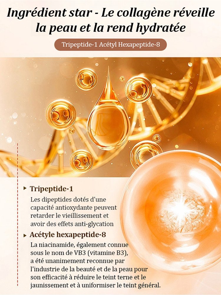 Crème anti - rides au collagène