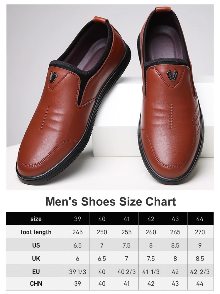 Casual business soft sole leather shoes