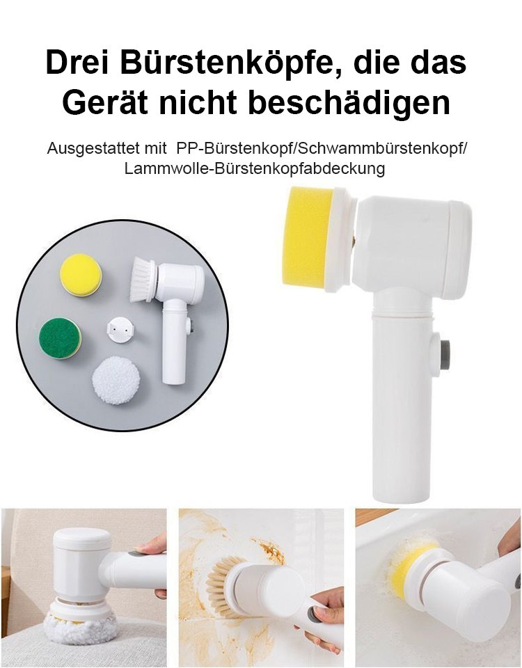 Leichte kabellose motorisierte Bürsten