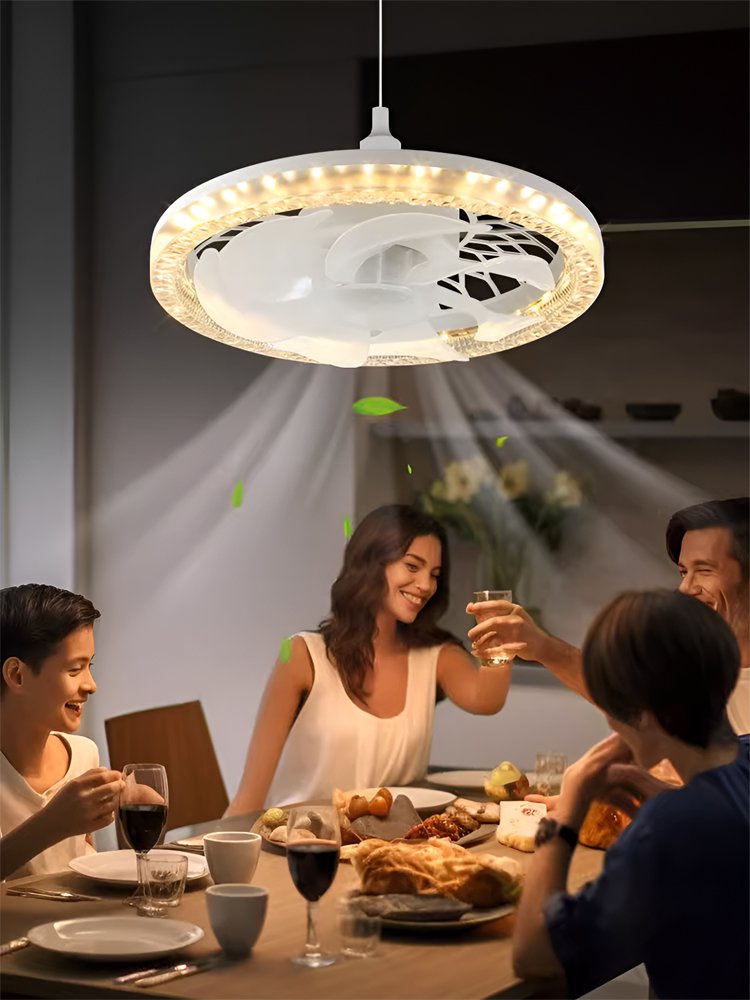 Living room ceiling fan light home bedroom fan light
