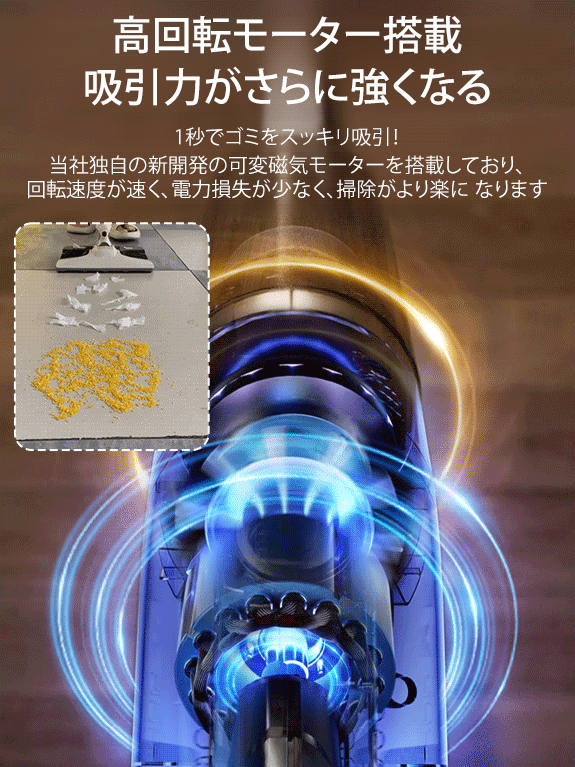 吸引・水拭き2in1多機能掃除機