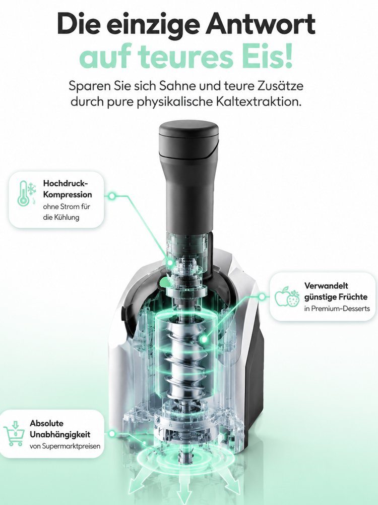 Vollautomatische Eismaschine