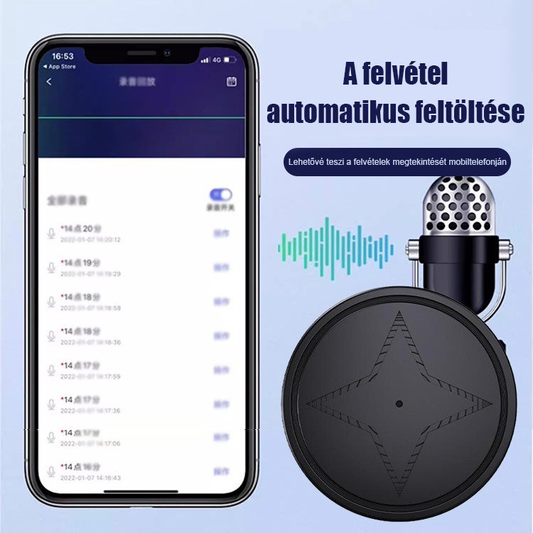 Mini mágneses GPS helymeghatározó követő