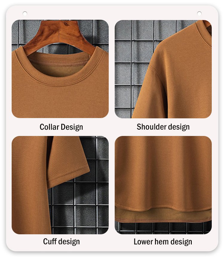 Casual round neck pullover unisex T-shirt