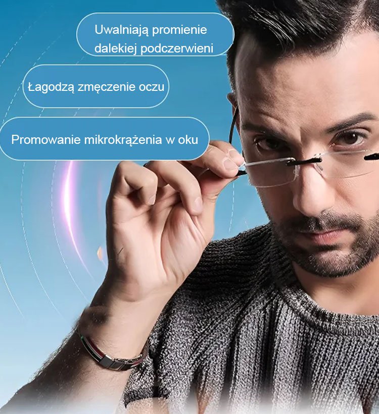 Okulary do czytania chroniące przed niebieskim światłem