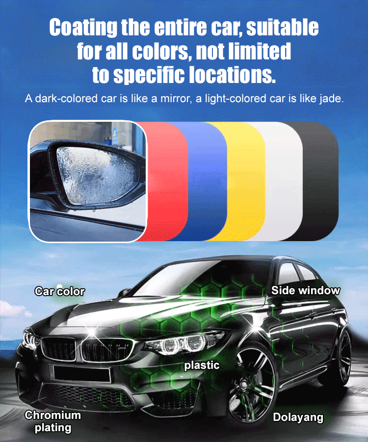 Powerful Decontamination Car Glass Oil Film Wipe