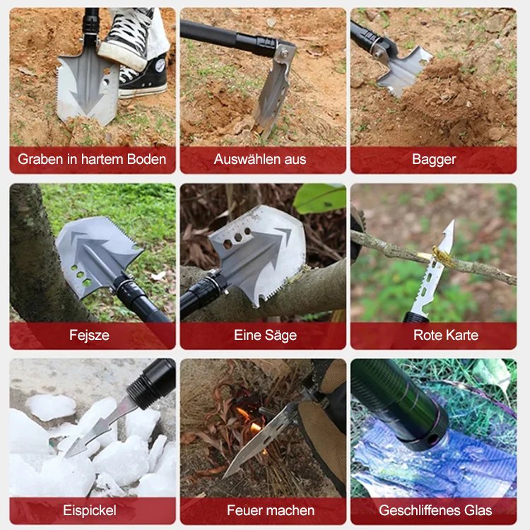 Amerikanische multifunktionale Schaufel für Kampfmittel