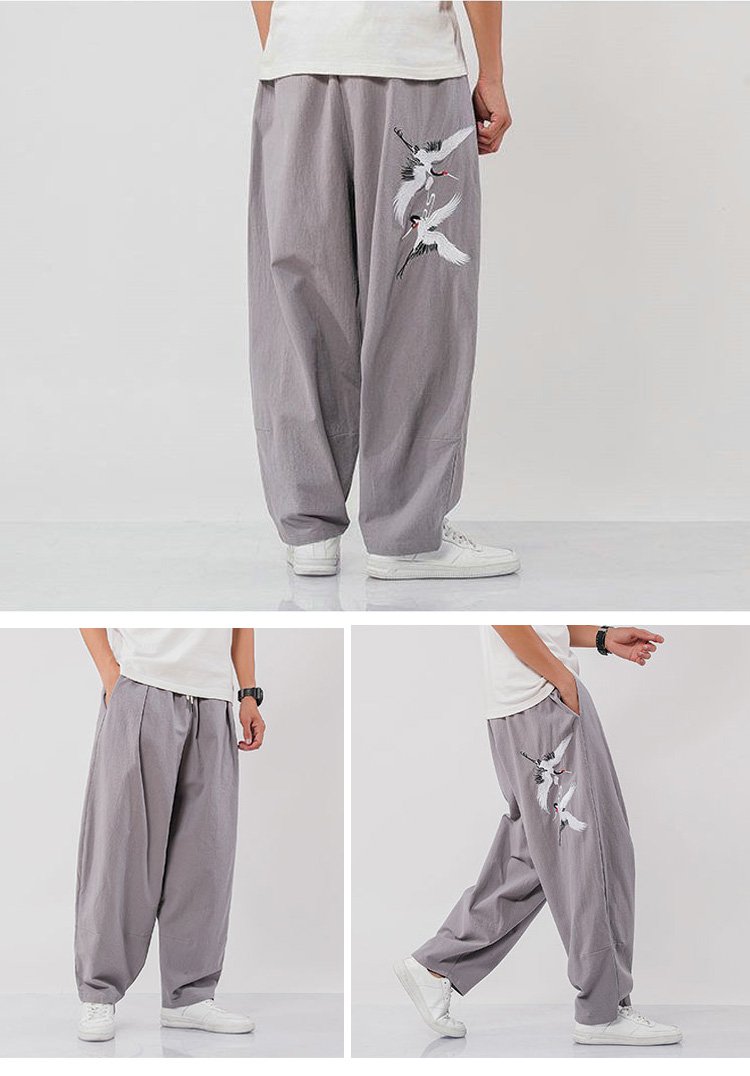 サルエルパンツ 着用イメージ写真