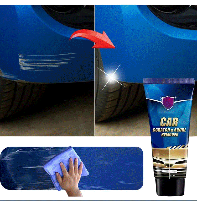 광택 복원제 적용 후 반짝이는 자동차