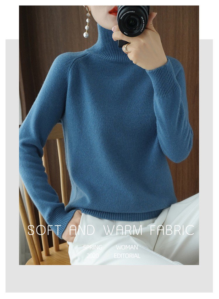 豊富なカラー展開カシミヤ100％ニット