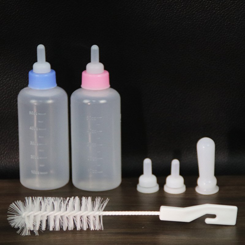 Universal Syringe Dropper Pacifier Pet Medicine Feeder Newborn Kittens Baby Cats Puppy Bottle Newbor