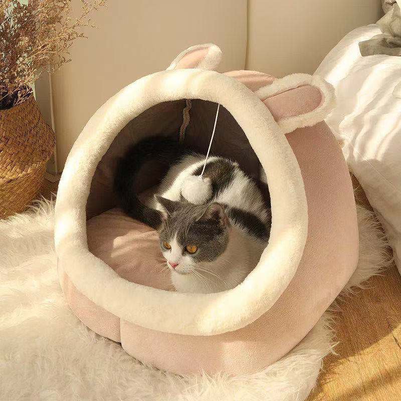 Cozy Warm Pet Bed - Soft Sleeping Mat for Cats and Dogs