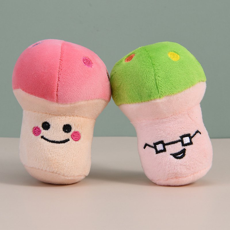 蘑菇造型寵物咬咬玩具