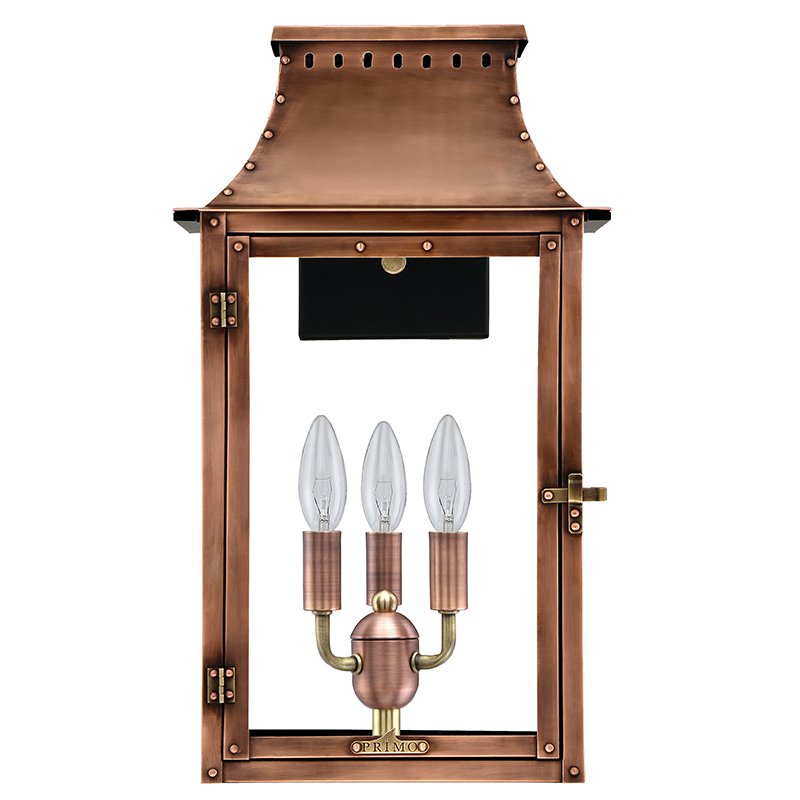 屋外ガーデン装飾銅壁ランプ