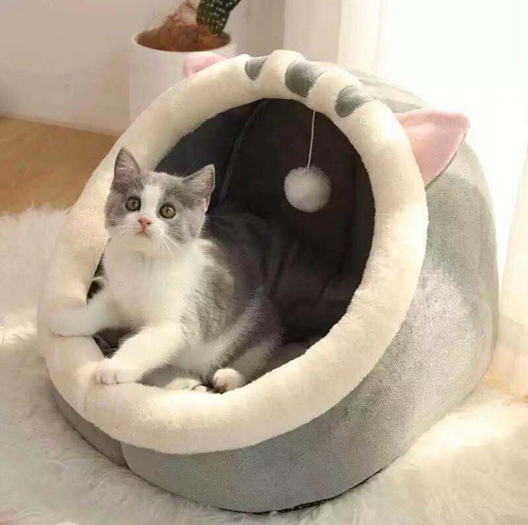 Cozy Warm Pet Bed - Soft Sleeping Mat for Cats and Dogs