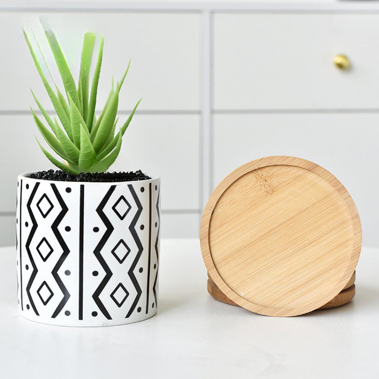  집과 정원을 위한 고급 도자기 플랜터