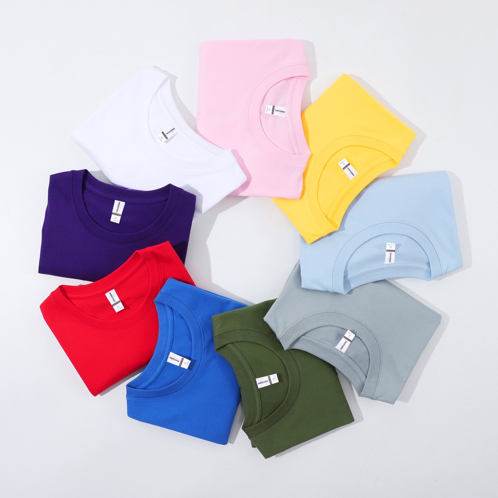 T-shirt en coton 100% de haute qualité, 180g, personnalisation de logo, prix d'usine