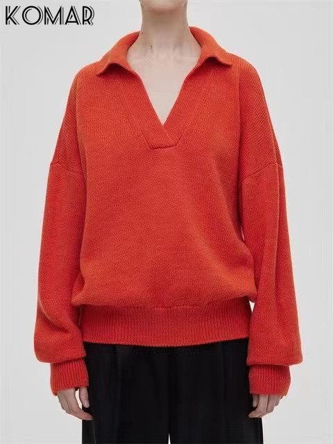 Suéter de punto casual para mujer