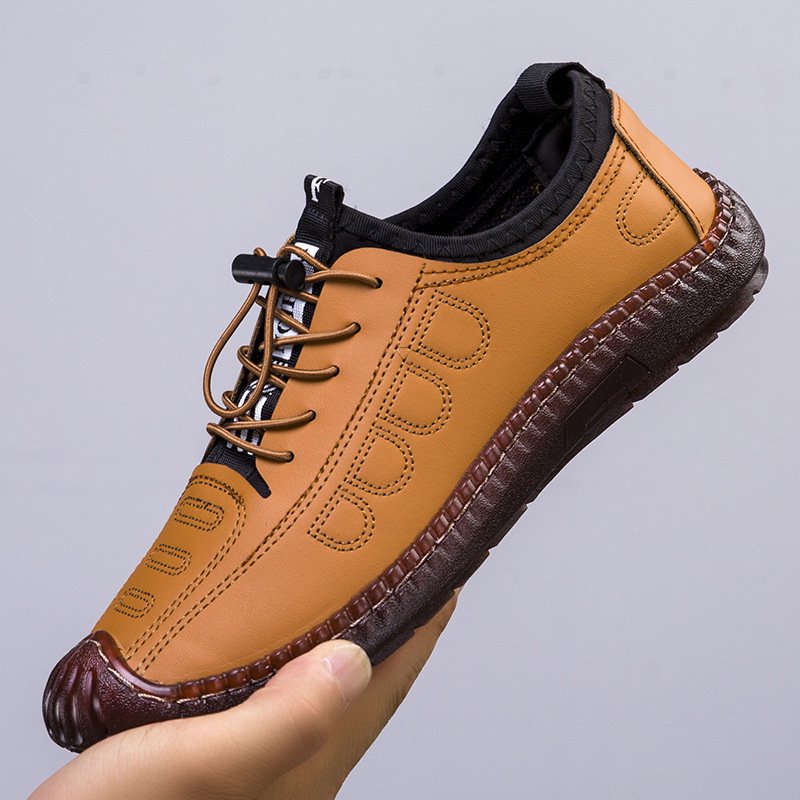 Zapatos casuales de hombre en PU, última moda