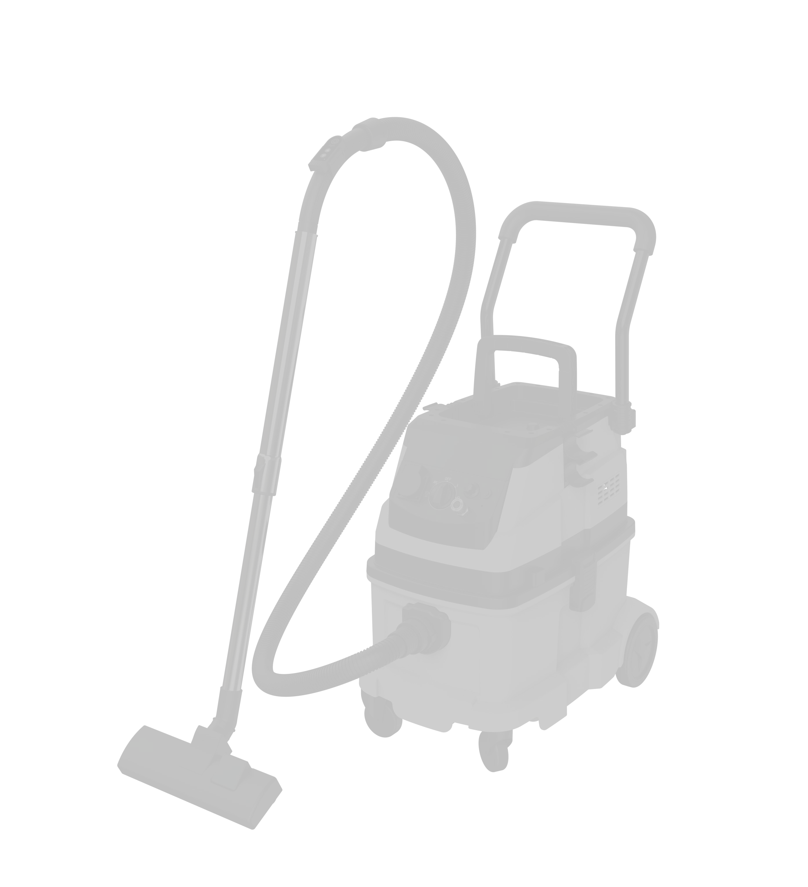 ZUYYEE High-Efficiency Class H 40L Dust Collector Industrial Vacuum Cleaner Manual Function Automati