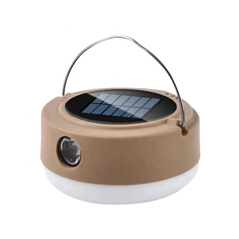 2024 New Portable Strong Light Solar Charging Camping Lamp TYPE-C Rechargeable Emergency Led Bulb Li