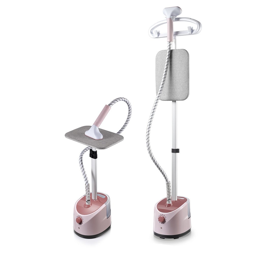 Wrinkle removal with portable electric iron