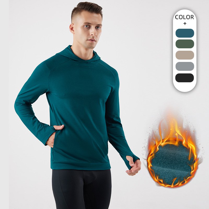 Camisa deportiva para hombre con capucha