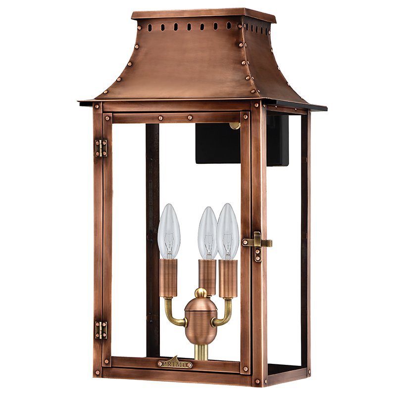 屋外ガーデン装飾銅壁ランプ