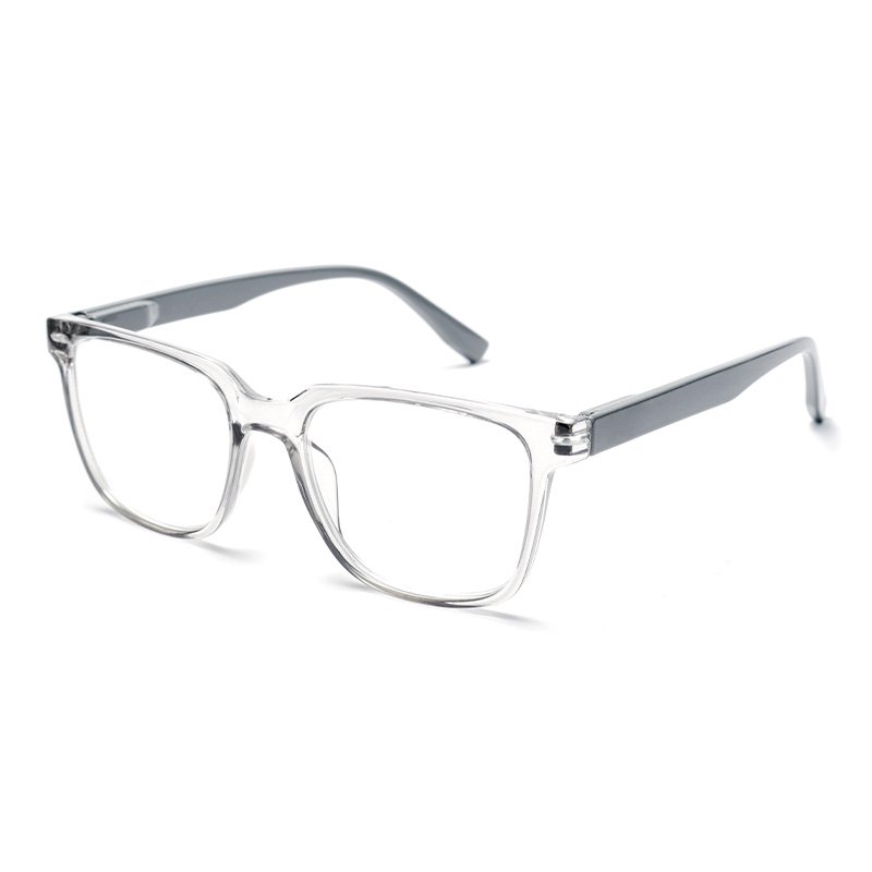 Square-framed reading glasses