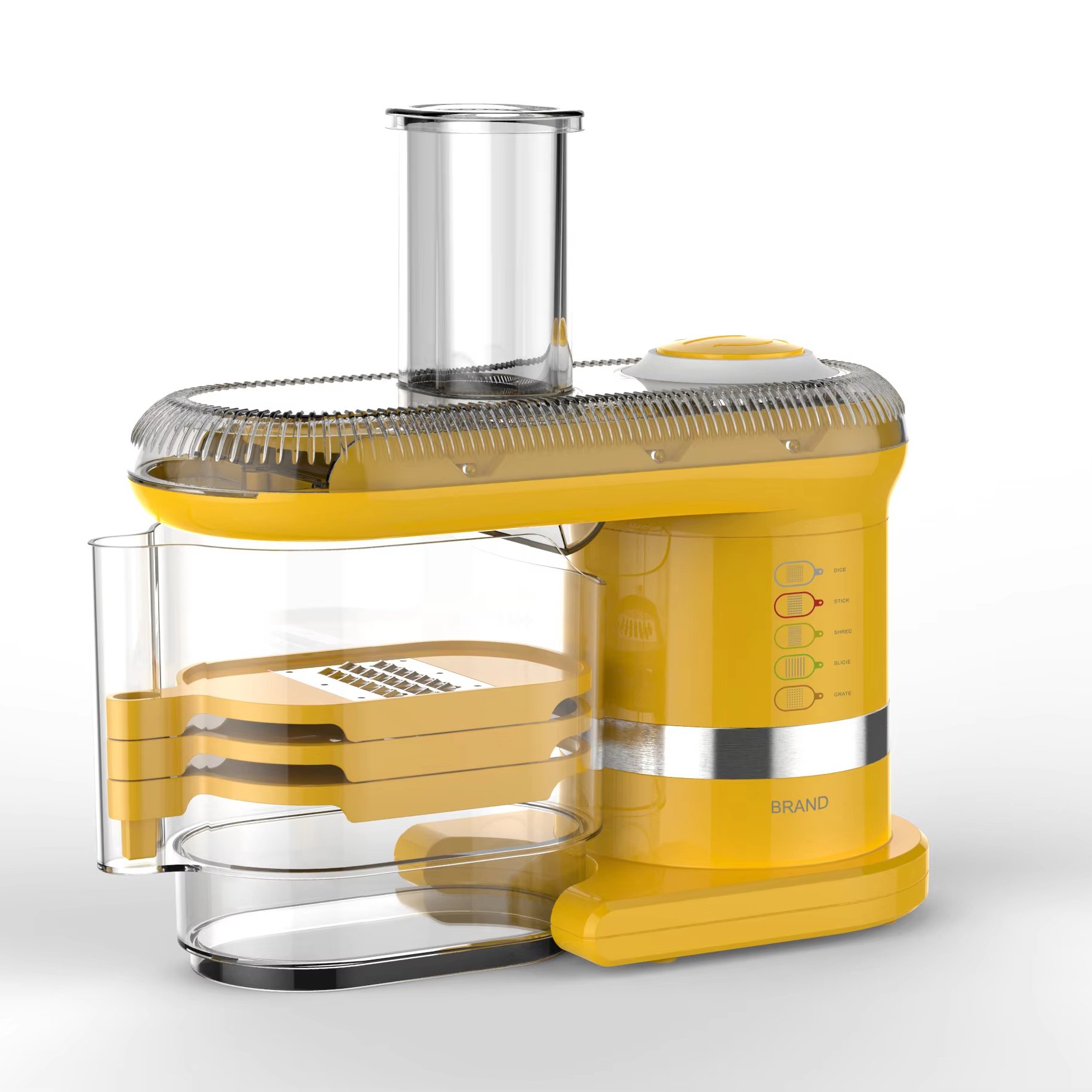 Rebanadora y peladora doméstica de verduras y frutas para ensaladas