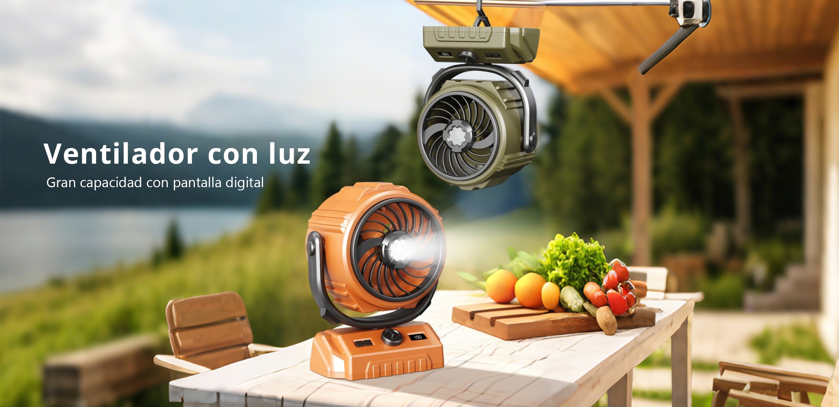 Ventiladores de pie, mesa y sin aspas online