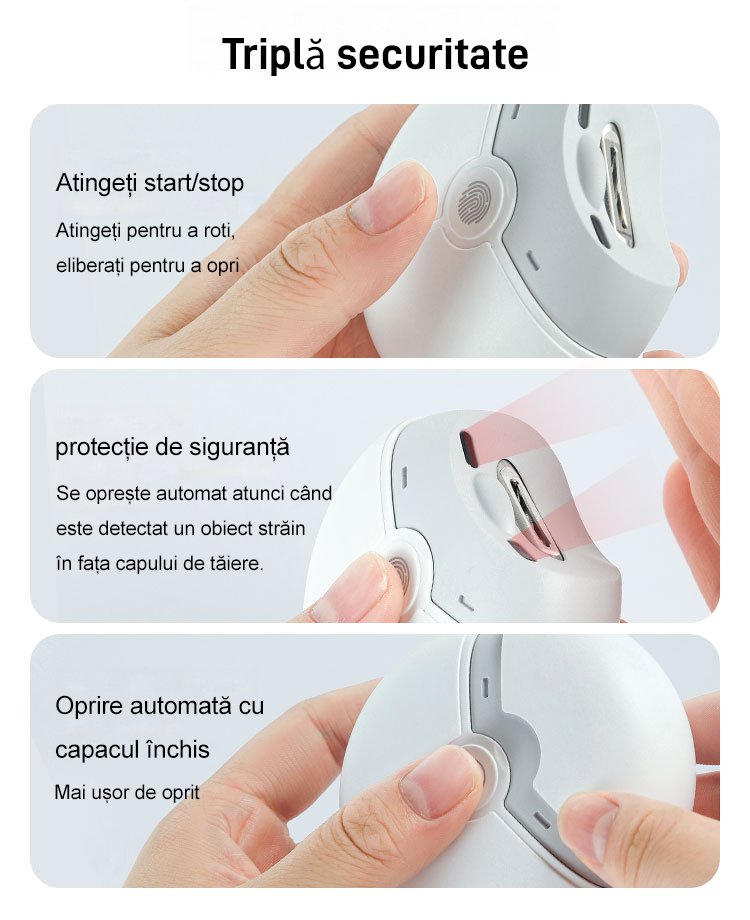 Masina electrica pentru unghii de precizie din Germania