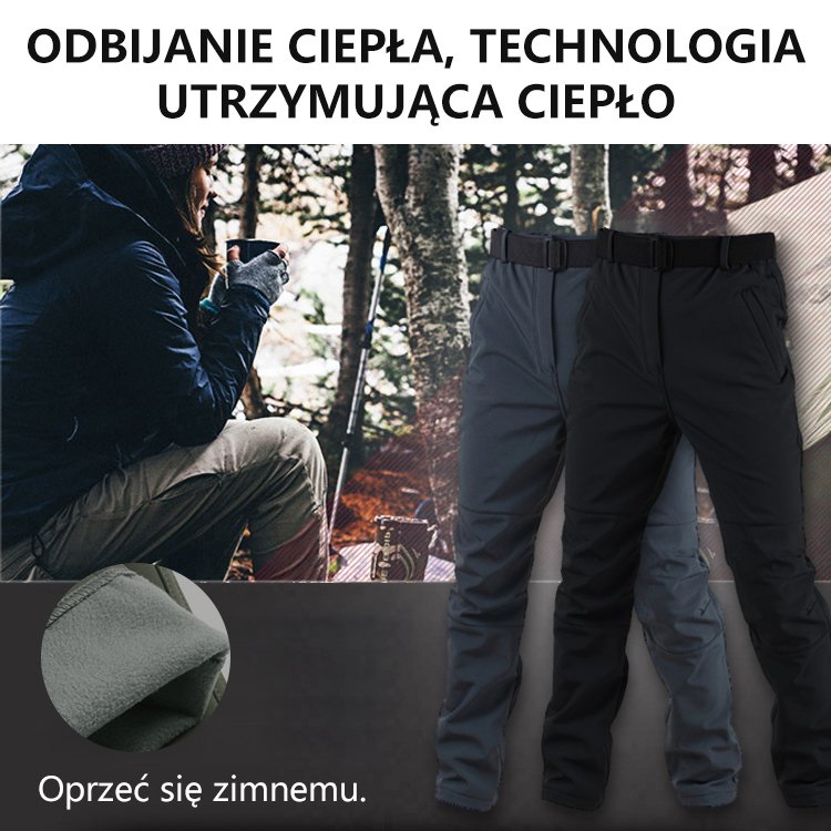 Taktyczne spodnie wodoodporne