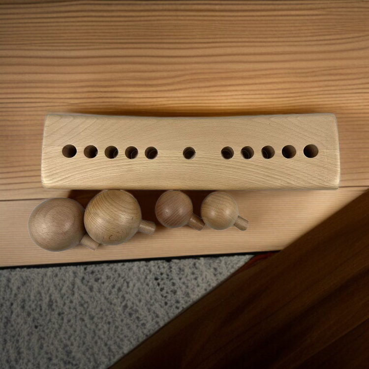 경추 마사지 베개로 견인 복구