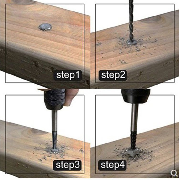 내구성 높은 금속 재질 익스트랙터