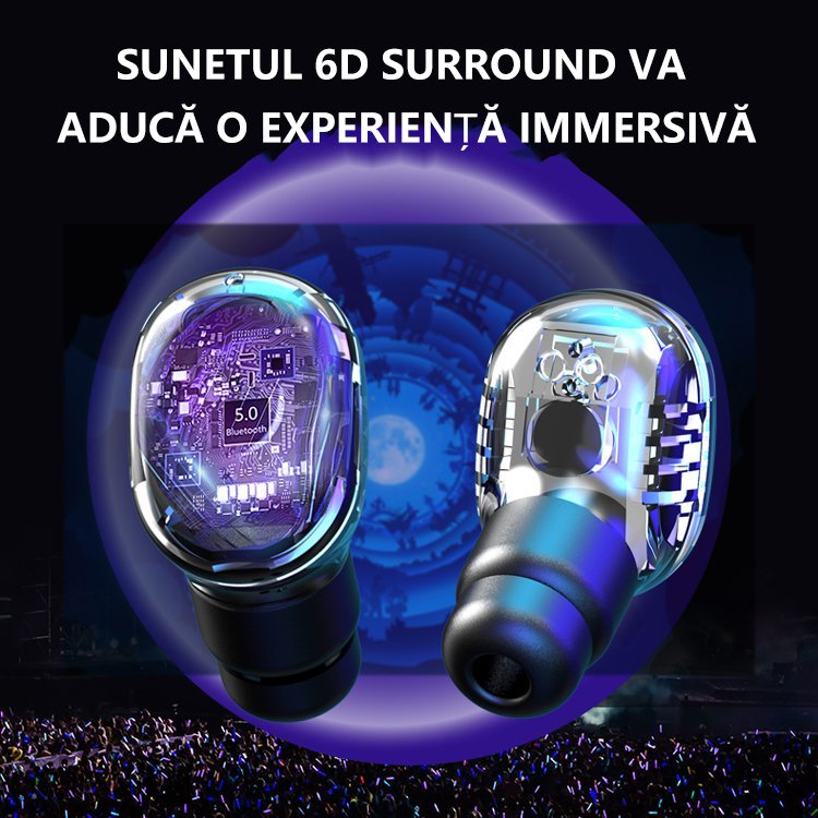 Căști cu traducere bluetooth în 80 de limbi