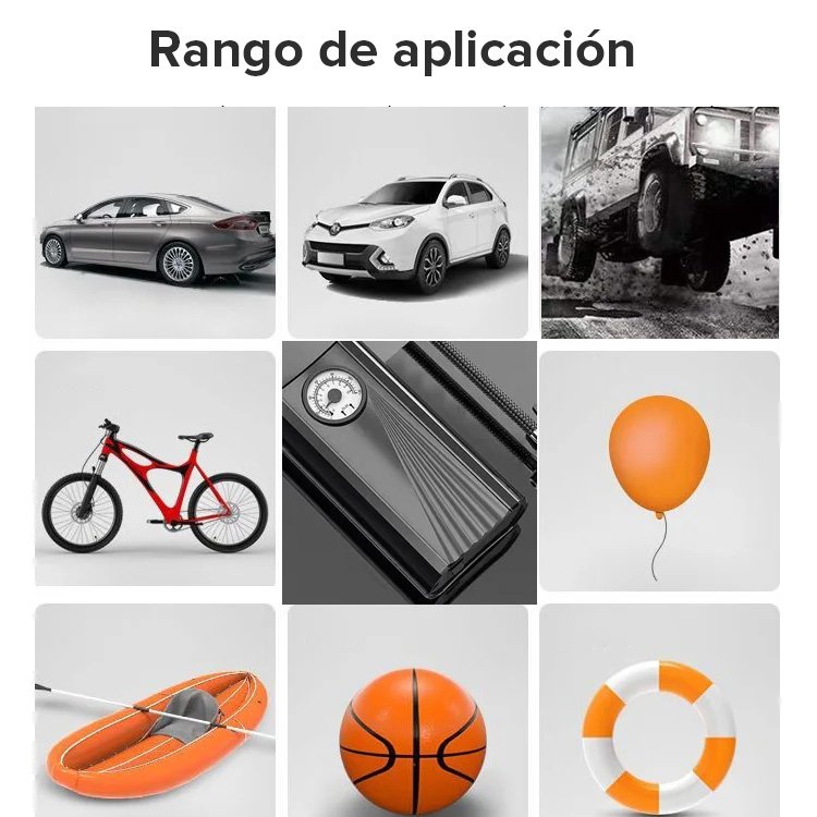 Bomba de aire portátil alemana con velocidad rápida