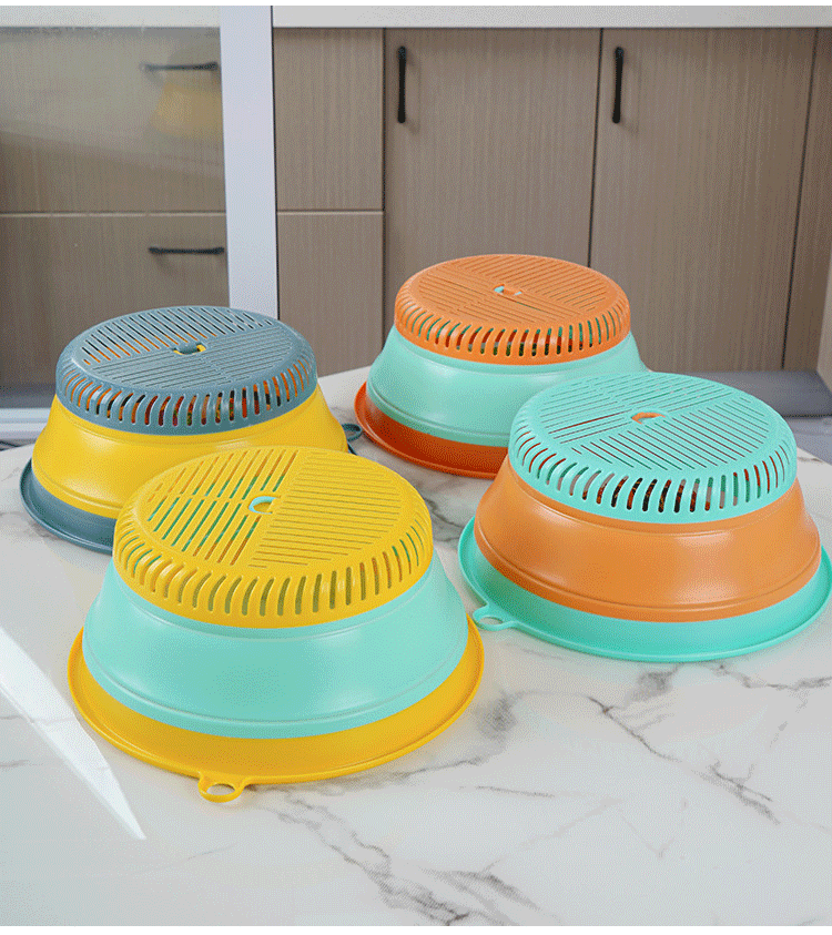 양용 접이식 방진 음식 덮개