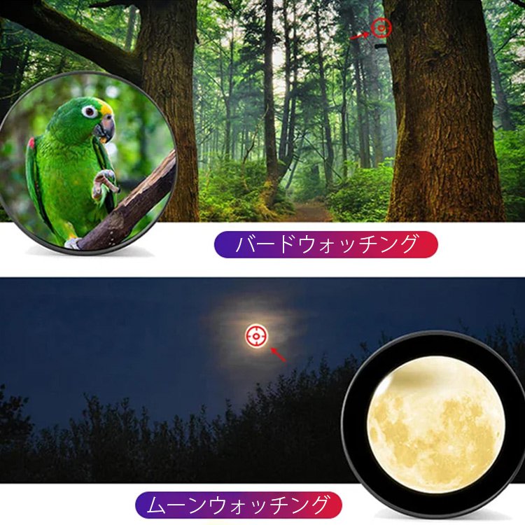 二重焦点単眼鏡